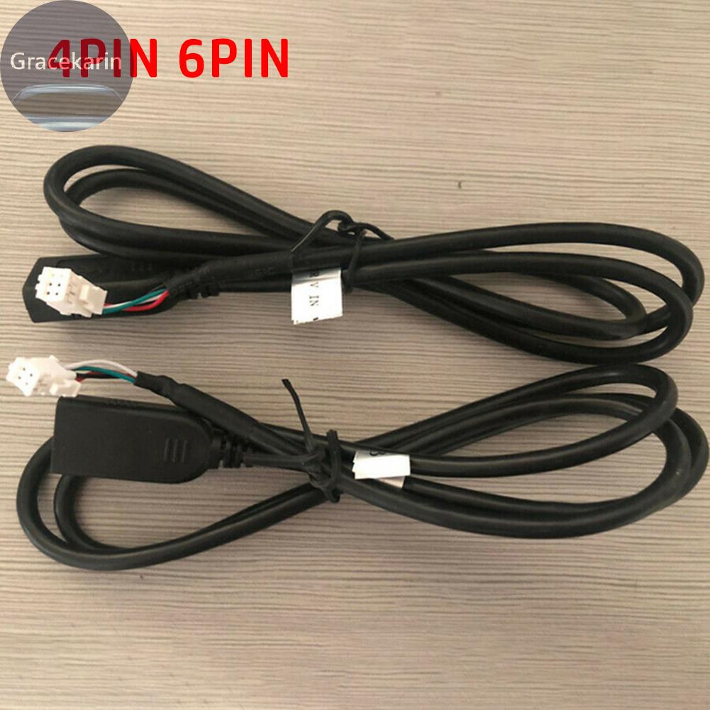 Adaptador De Cabo De Extensão USB Com Conector De 4 Pinos E 6 Para Rádio De Carro Android Estéreo