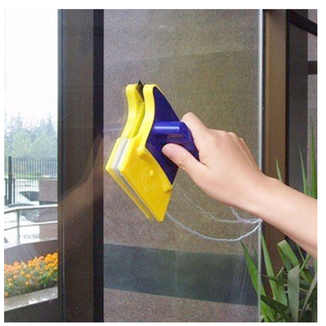 Duplo Limpador de Vidro Magnético, Janelas, Aquários Limpeza, Ímã