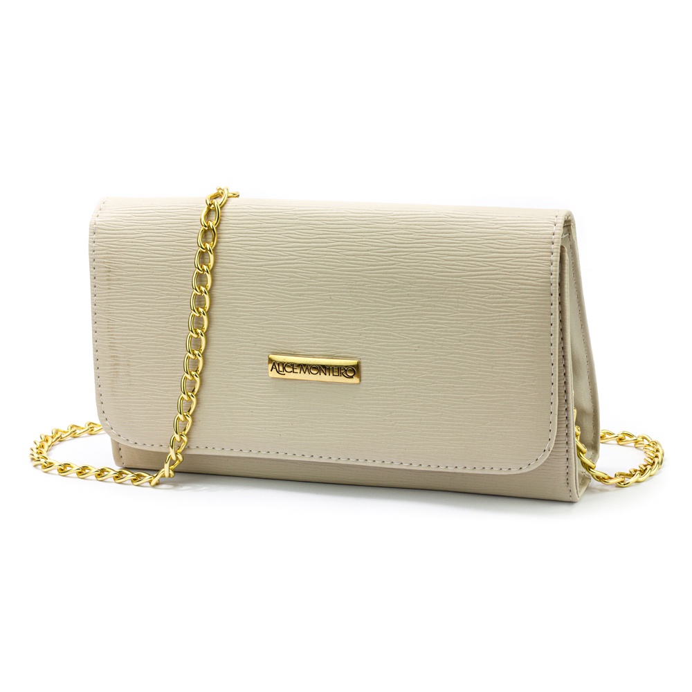 Bolsa Clutch Festa Para Casamento Feminina PRETO - NUDE - OFF WHITE- MARROM Promoção