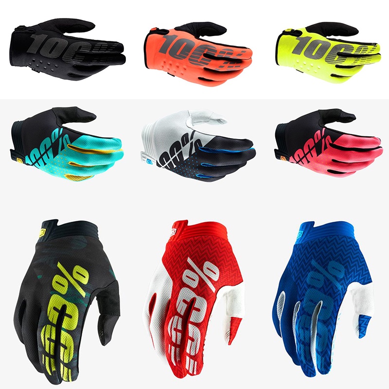 100 % Esportes Ao Ar Livre Bicicleta Equitação Luvas Da Motocicleta BMX ATV MTB Fora De Estrada Veículo Moda Ciclismo Pa