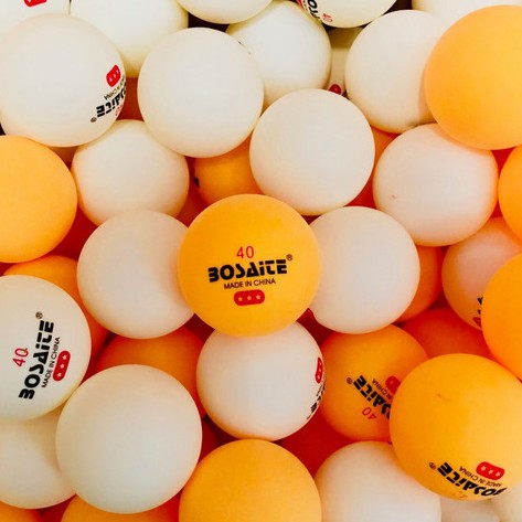 30x Bola Tênis Ping Pong Bosaice 3 Estrelas Alto Qualidade