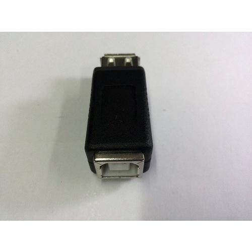 02 Adaptador Conector Usb Femea P/ Usb-b Femea  Impressora