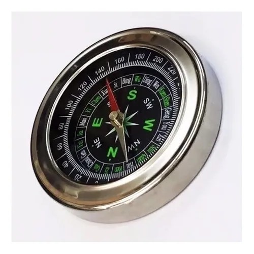 Bussola Profissional Resistente, 60mm Completa Top