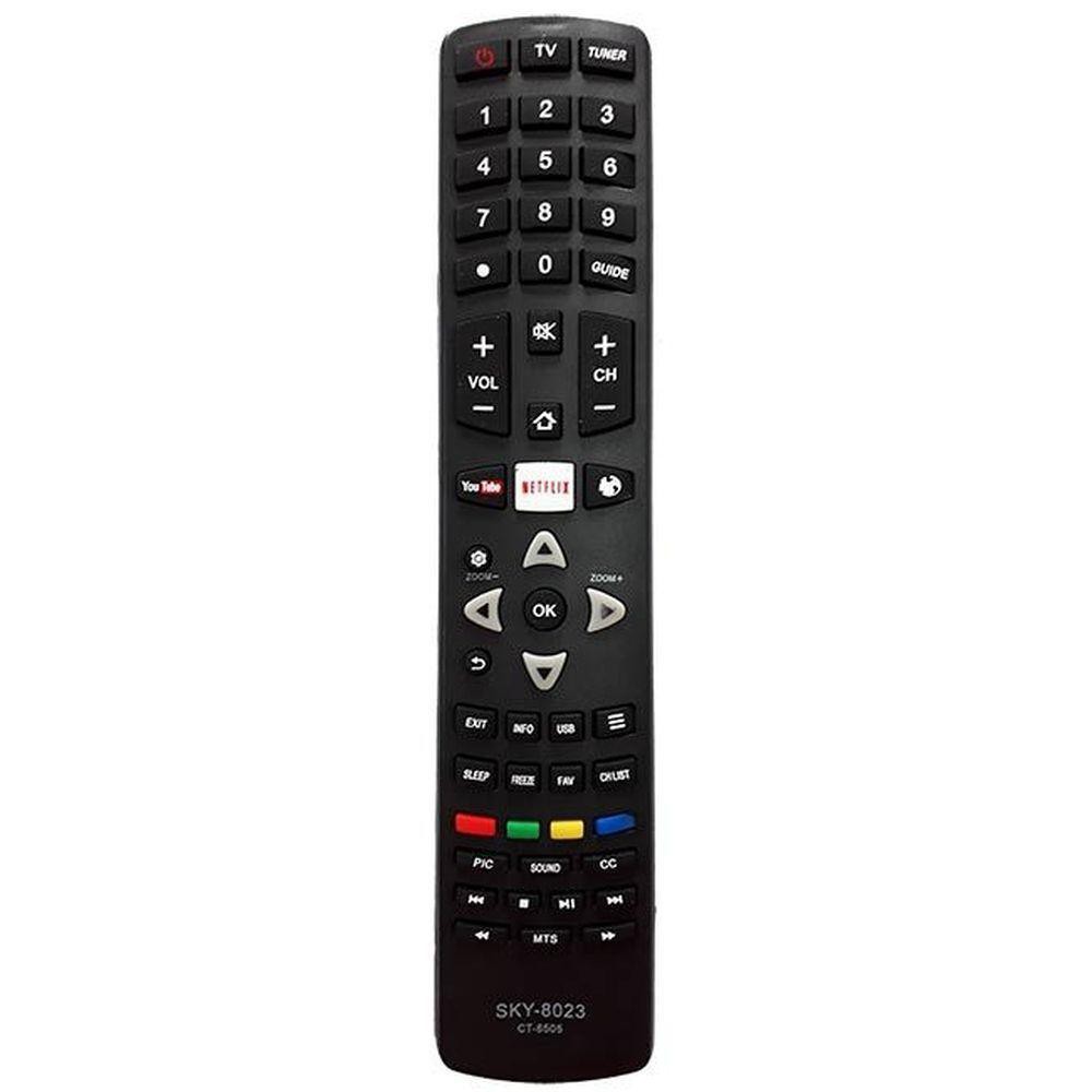 CONTROLE REMOTO TV TOSHIBA SMART CT-8505 Sky-8023