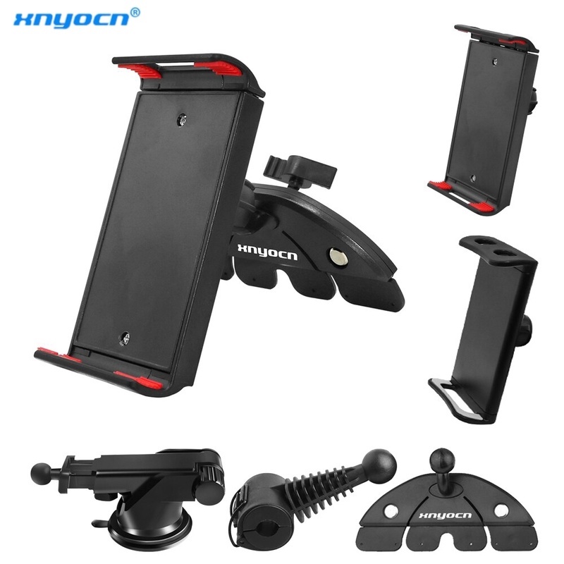 Colocação Gratuita Suporte De Mesa Telefônica Universal 7 8 9 10 11 Polegadas Do Assento Traseiro Carro CD Slot Air Outlet