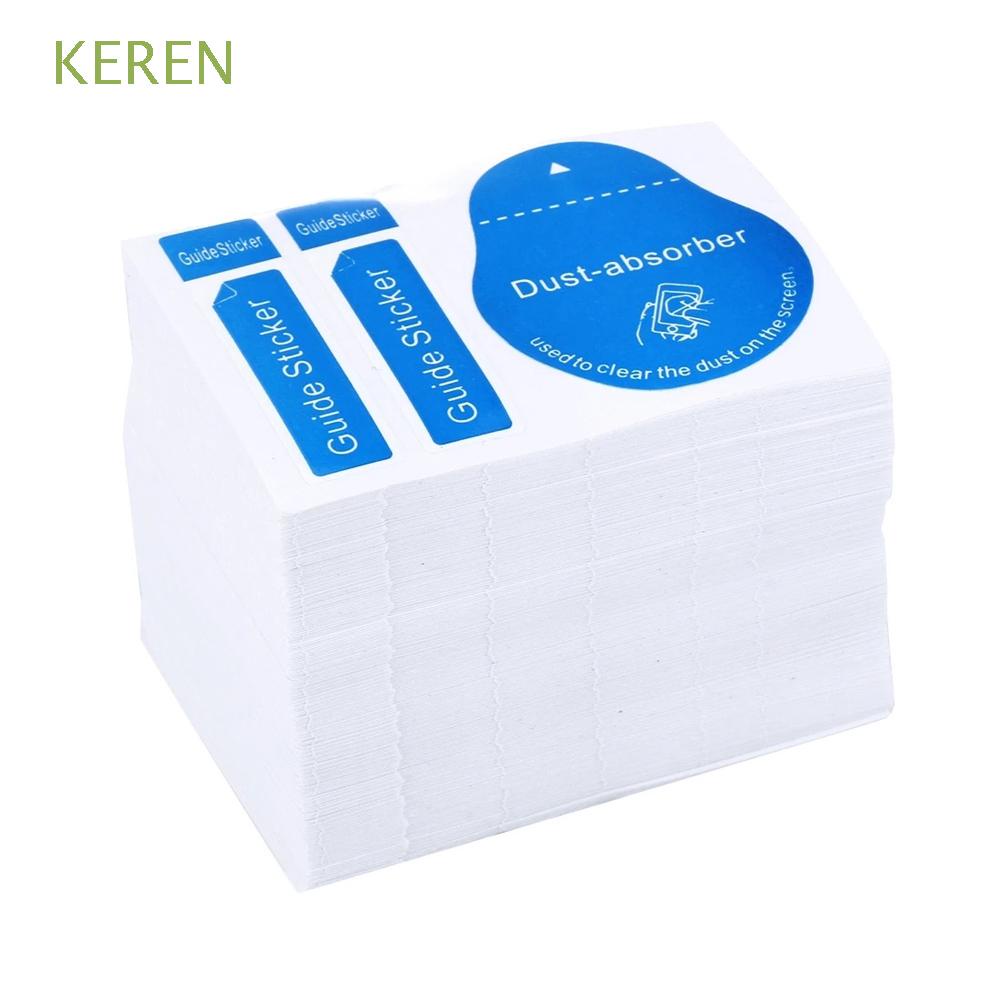 KEREN Adesivo De Guia De Vidro Para Lentes De Câmera/PC/Antibaber/Removedor De Poeira/Limpeza De Tela
