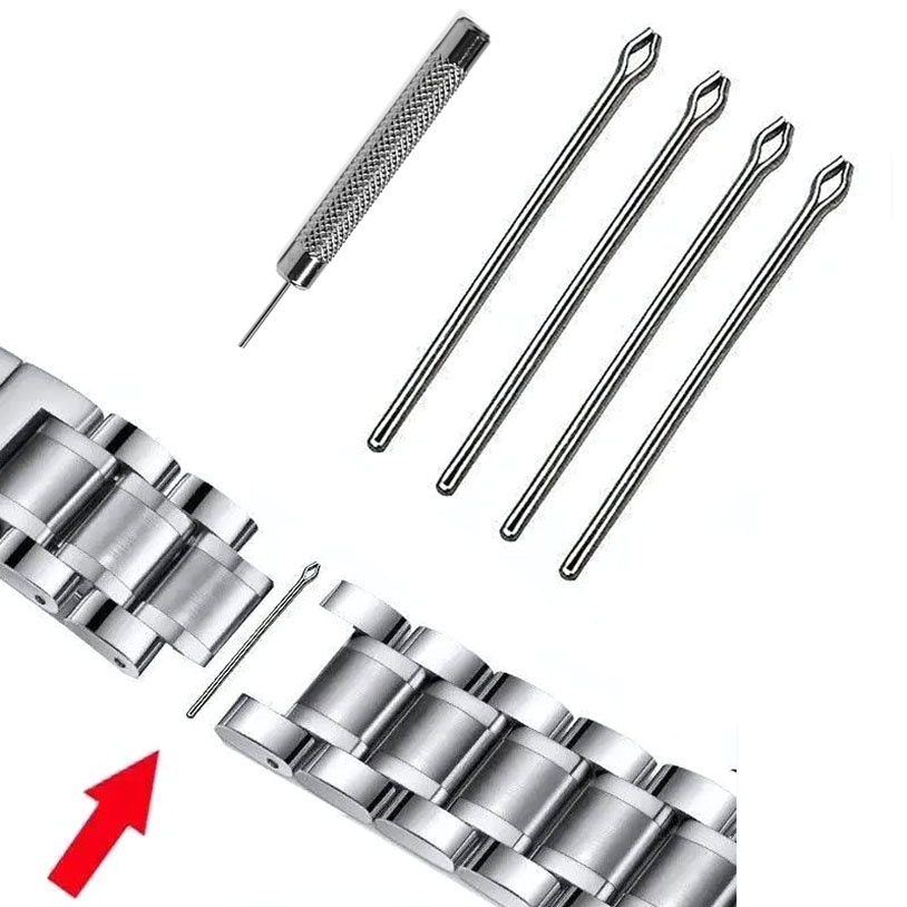 Pinos De Ligação Da Pulseira De Relógio Aço Inoxidável Ferramenta De Reparo Do Relojoeiro 18mm 20mm 22mm 24mm 6-26mm Divididos