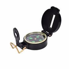 Bússola Profissional Militar Metal Precisão Camping Caça