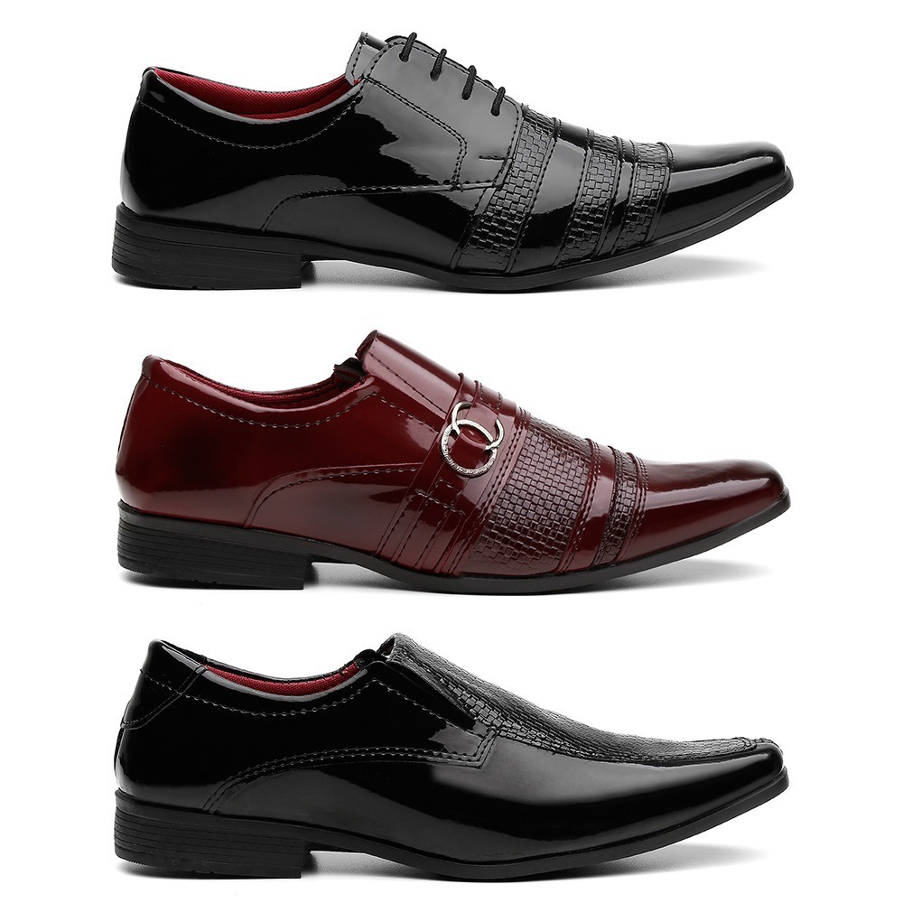 Sapato Social Masculino Elegance Dia a Dia Barato