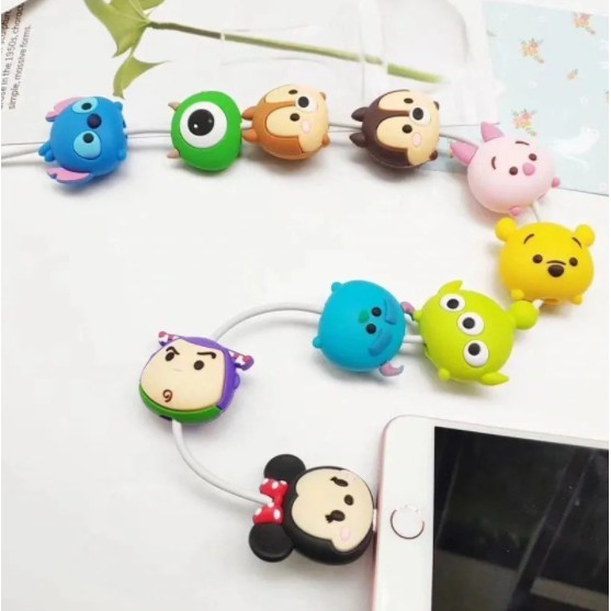 Protetor De Linha De Dados Do Telefone Móvel, Dos Desenhos Animados De Carregamento Usb Cabo De Carga