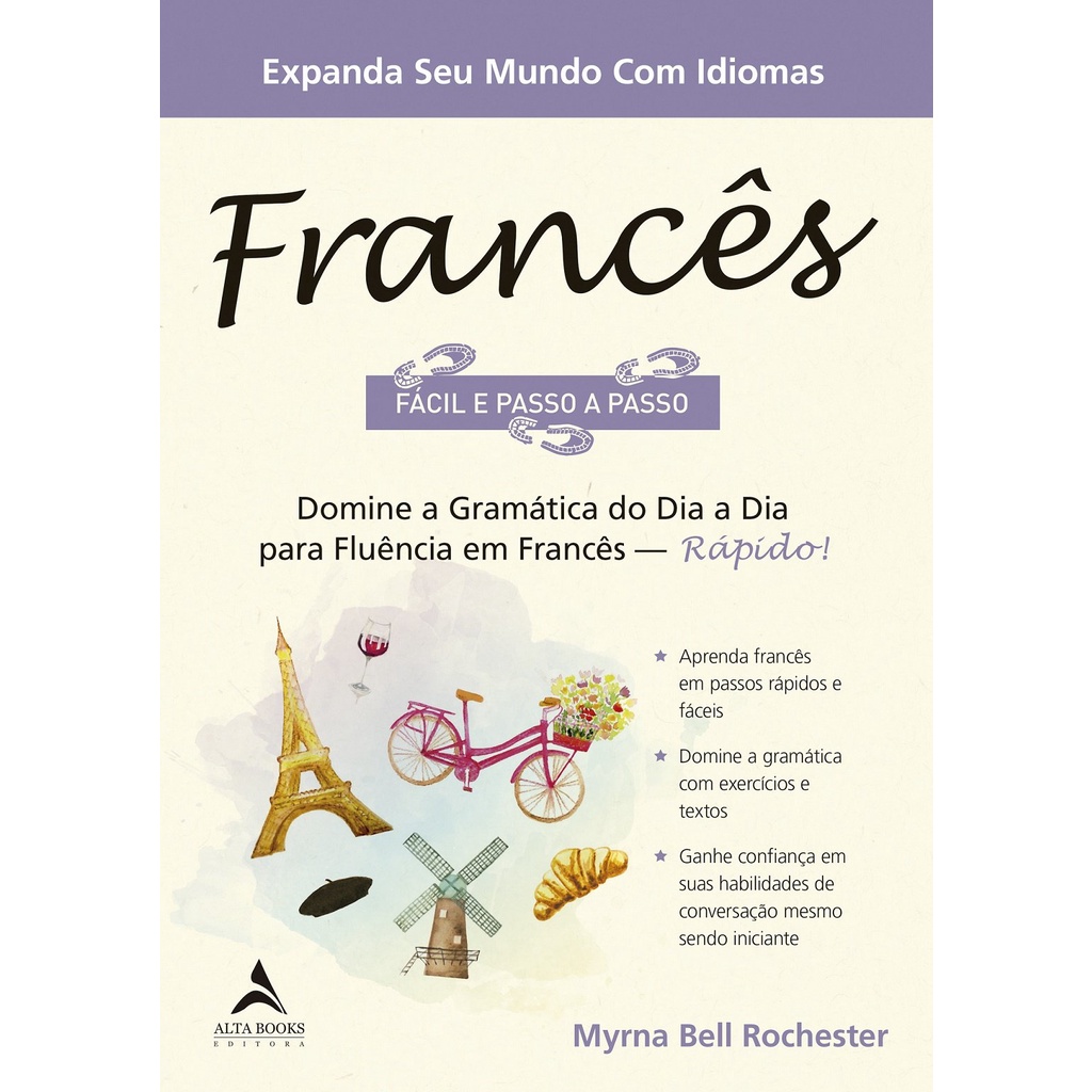 Livro Francês fácil e passo a passo