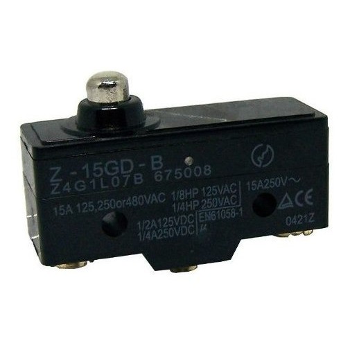 Chave Micro Switch Fim De Curso Kw-15gd-b Contato Curto