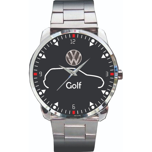 Relógio De Pulso Personalizado Vw Golf Sapão - Cod.vwrp009