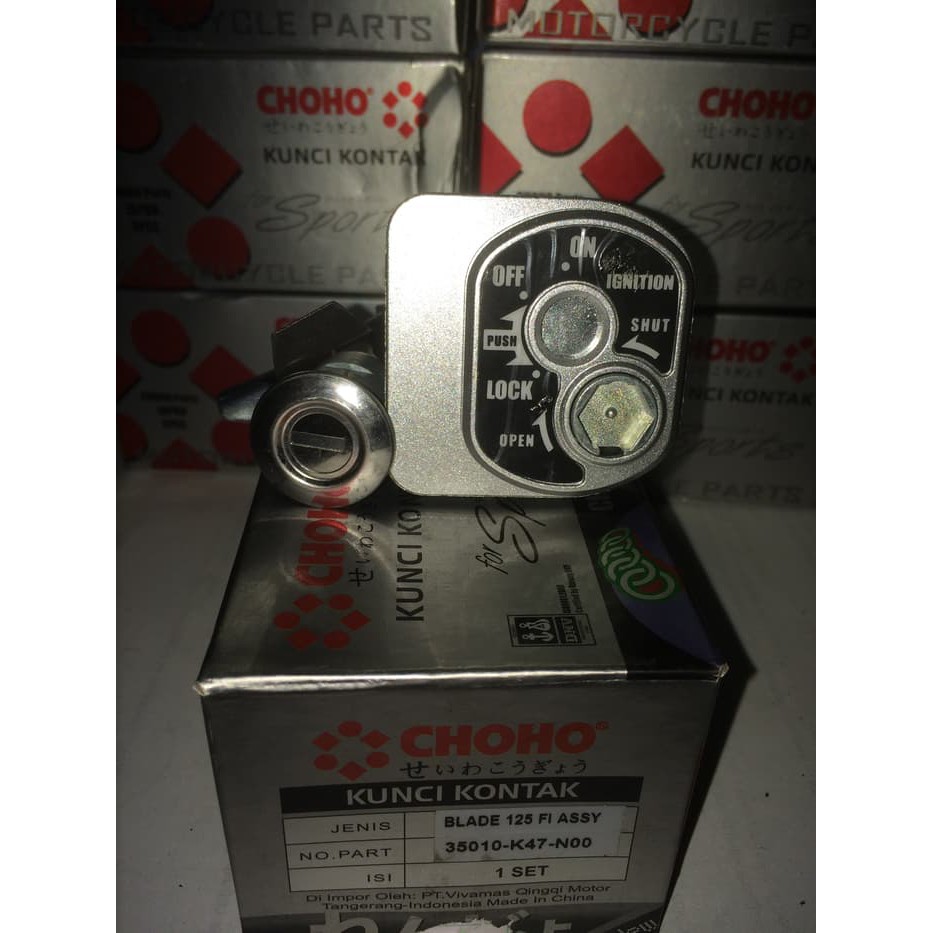 Conjunto De Chave De Contato BLADE 125 FI CHOHO K47