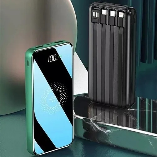 Power Bank 20000Mah  Peining WUP-379  C/ 4 cabo Fast charge +funçao carregamento por Induçao