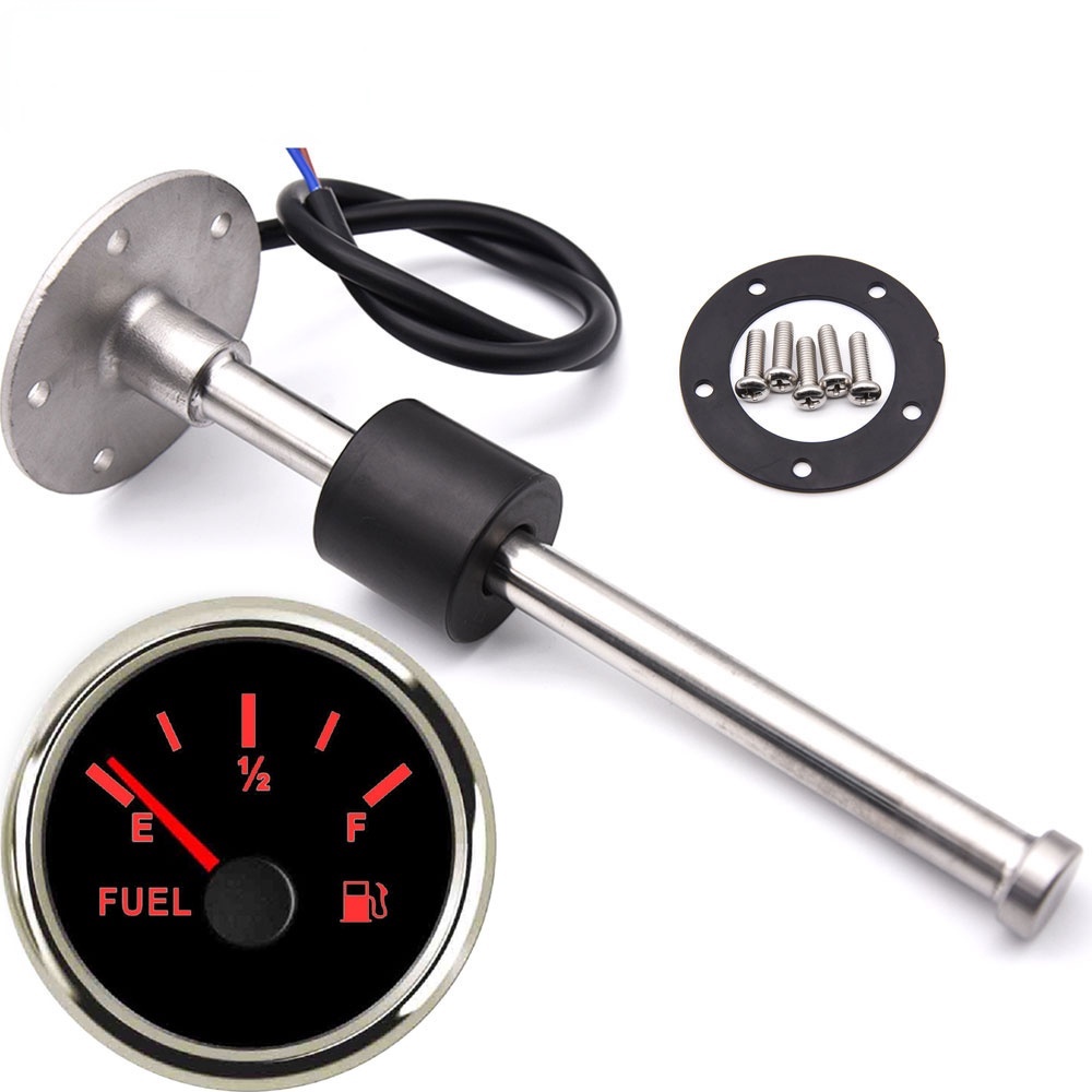 De Água Combustível Do Tanque Líquido De Óleo Unidade De Envio De Barco Caminhão Marinho Carro RV Medidor 0-190ohms