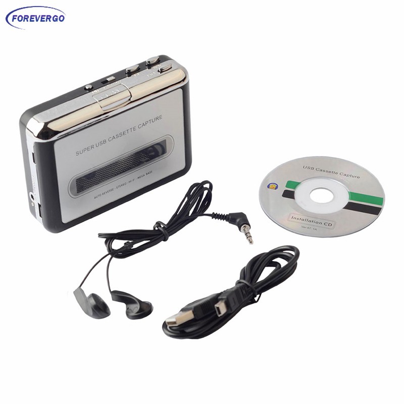 Alta Qualidade Ezcap Walkman Cassete Music Player Fita Para Pc Mp3 Conversor Usb