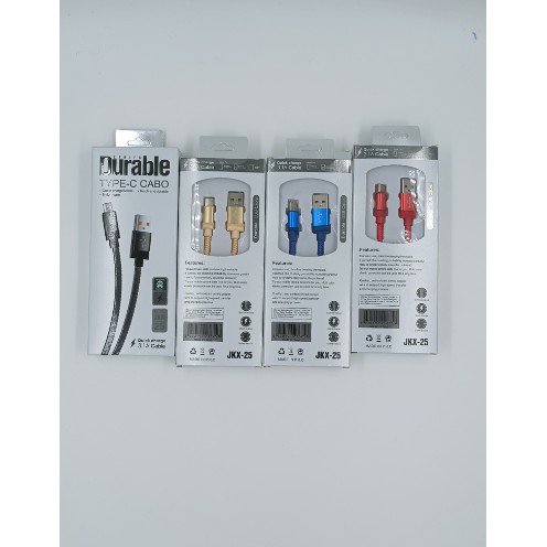 Kit 5 uni.Cabo Carregador Usb Celular tubro .