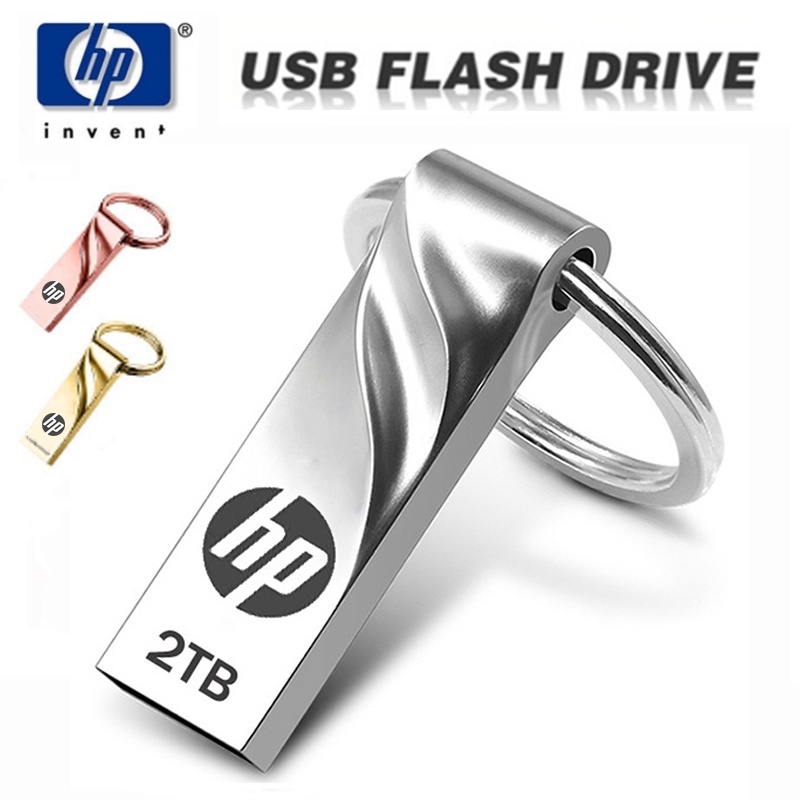 Pendrive HP Pen Drive 2 Tb De Alta Velocidade 1 128 Gb 64 32 16 8 1 De Armazenamento Para Notebook