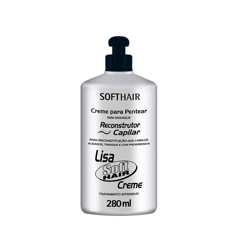 Creme para Pentear Reconstrutor Capilar Lisa Soft 280ml Soft Hair