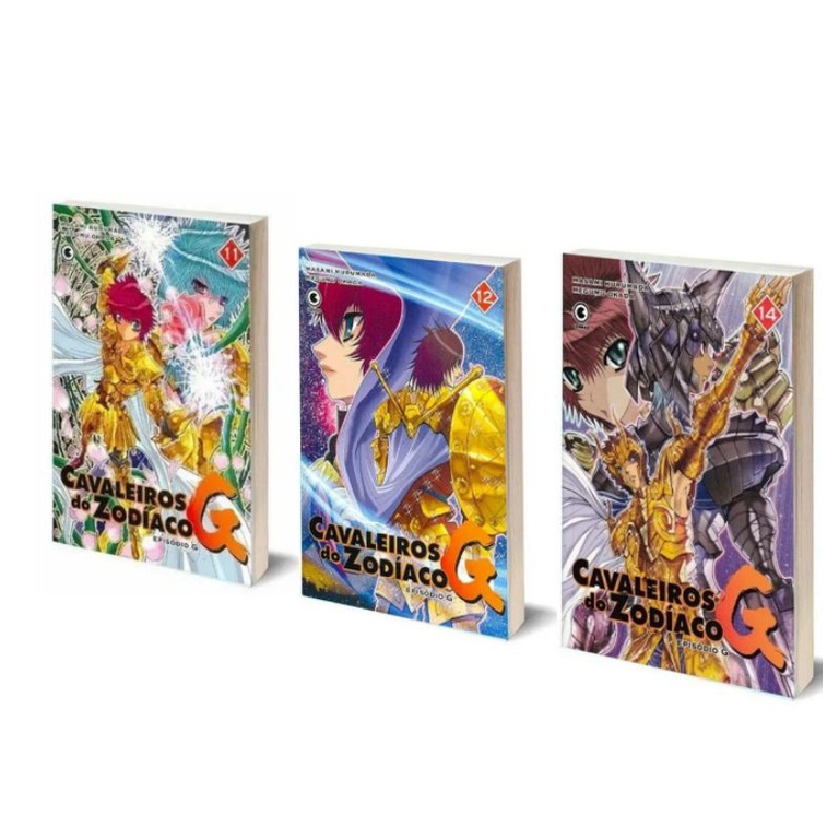 Mangá Cavaleiros do Zodíaco episódio G Volume 12
