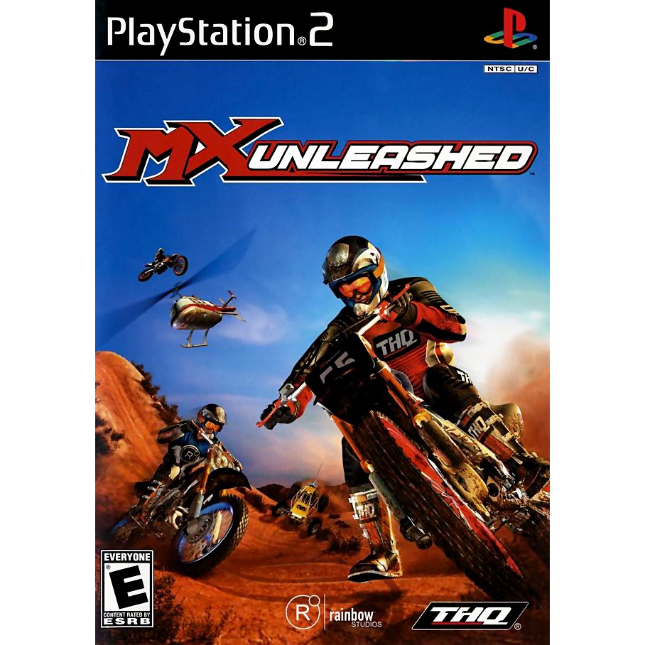 MX Unleashed jogo playstation ps2