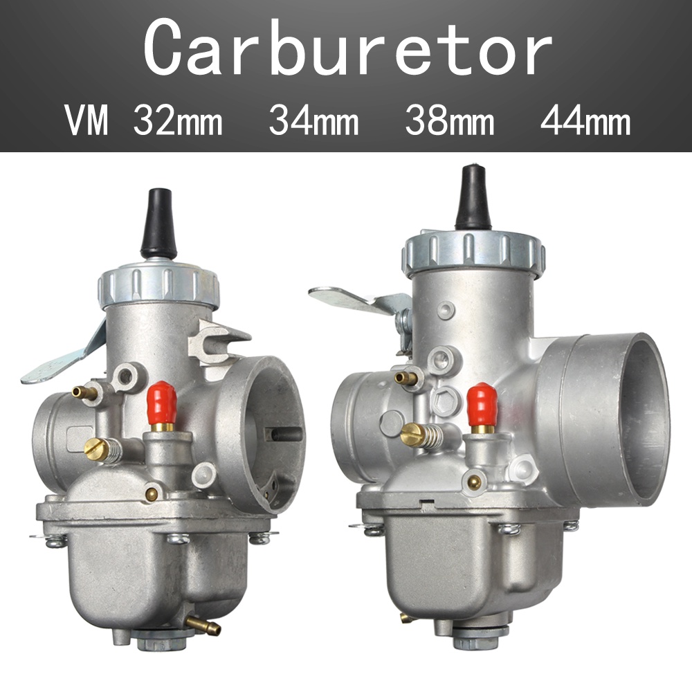 Carburador Redondo Slide Vm Série 32 34 38 44mm Vm30-83 Para Kz400 CX500 CB750 2-stroke and 4-stroke engines