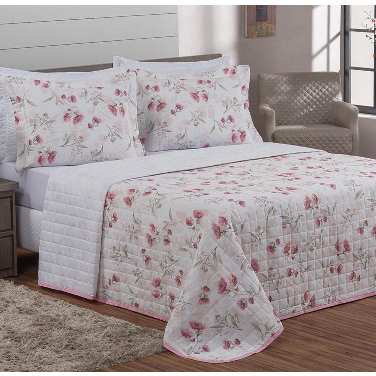 Cobre Leito Casal ou Solteiro Diversas Estampas