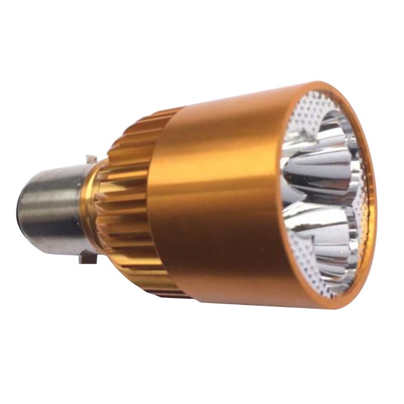 SUIT * Lâmpada Indicadora De Luzes De Neblina Para Farol De Motocicleta H6 BA20D LED Branco 6000K 9W Lâmpadas