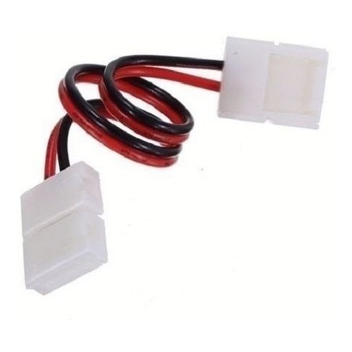 Kit 04 Emenda Conector Fio Led 3528 5050 2vias 8mm Sem Solda