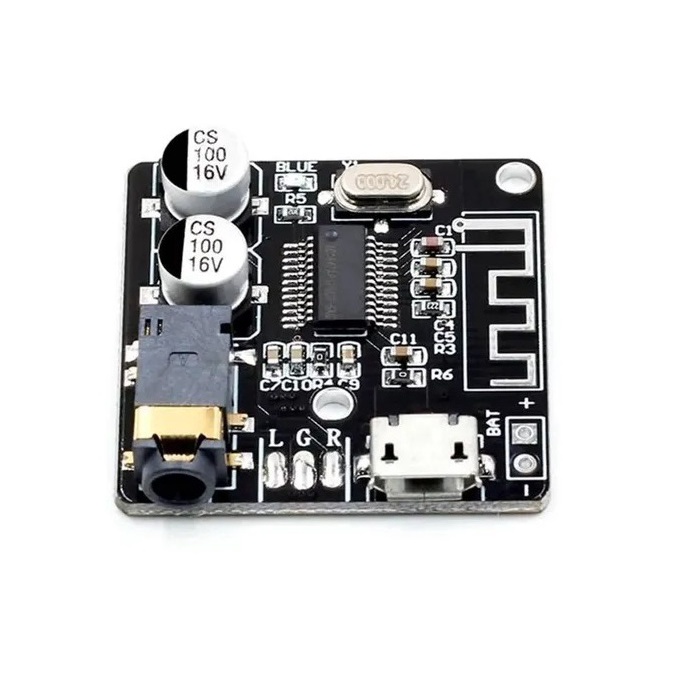 Mini Modulo Placa Receptor Bluetooth 5.0 Áudio Mp3 Som