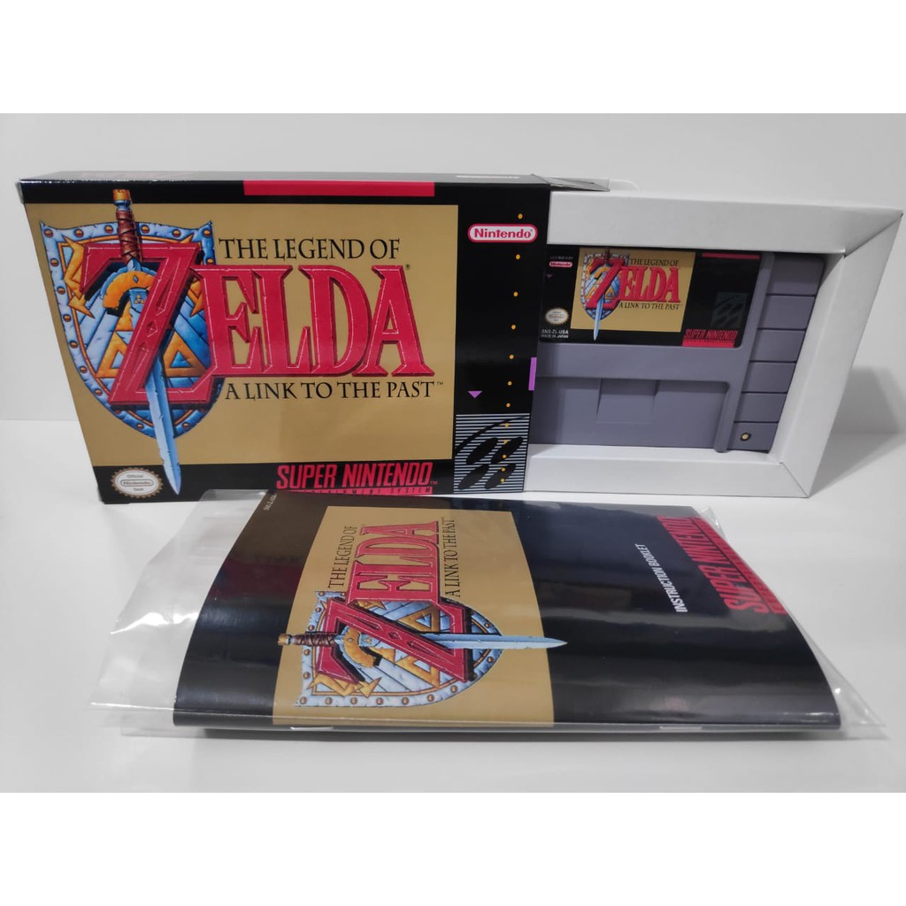 Zelda com caixa e manual completo novo lacrado