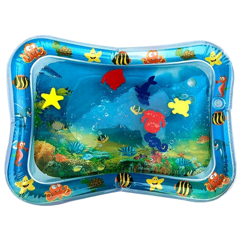 Tapete De Banho Infantil Antiderrapante Para Banheiro Fundo do mar Para Criança Divertido Kababy