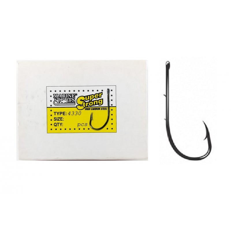 Anzol Marine Sports Super Strong 4330 N°10 CX100 Unidades
