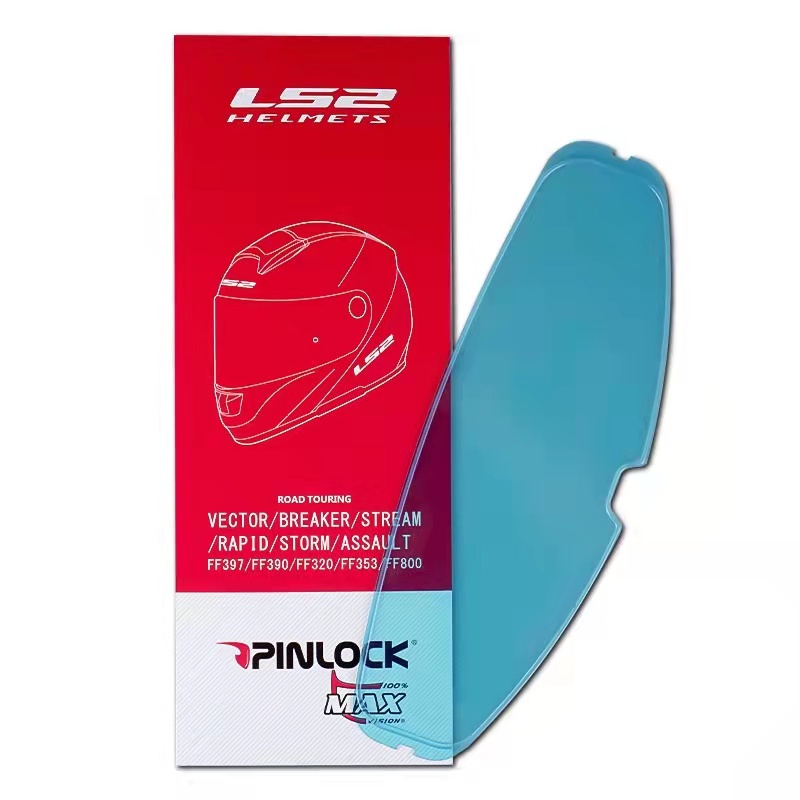 LS2 FF320 FF353 FF328 FF800 Visor Pinlock Motocicleta Lente anti-Embaciamento Adesivo