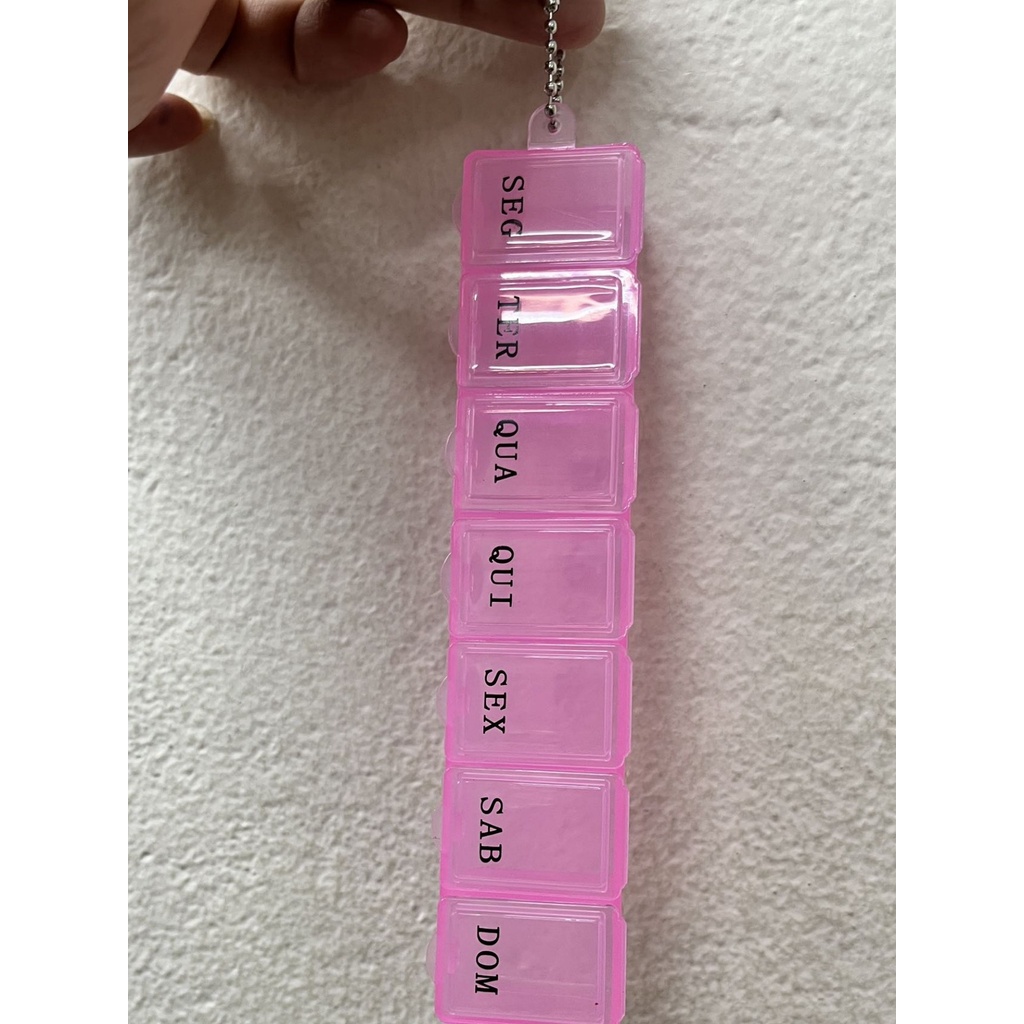 PORTA COMPRIMIDO DE 1 SEMANA