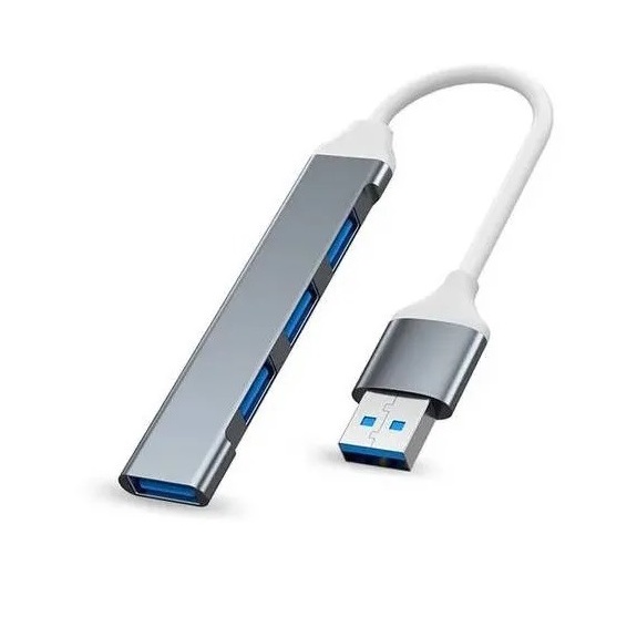 Hub USB 3.0 Super Rápido  4 Portas Com 1 Porta USB 3.0 Real Plug And Play