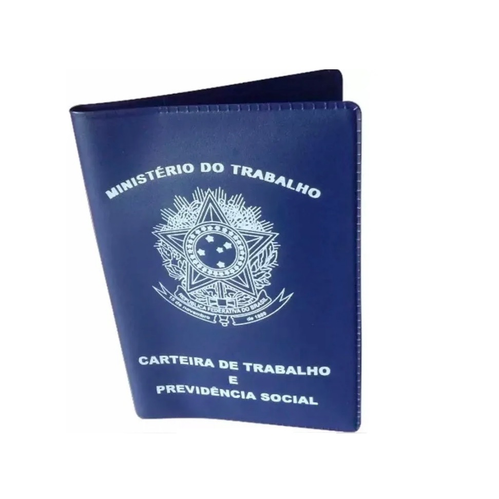 Capas Protetoras Para Ctps Carteira De Trabalho Kit Com 1 UNIDADE