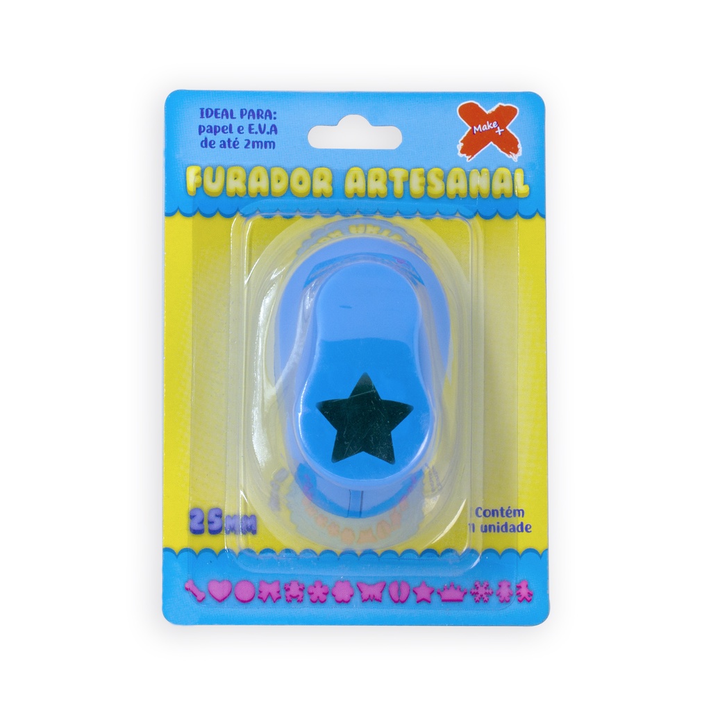 Furador Cortador Perfurador de EVA - Estrela 25mm