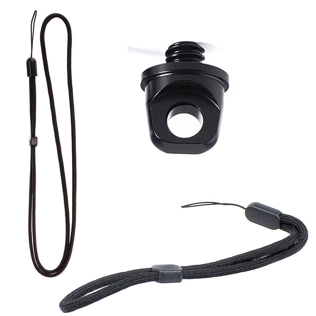 2 Alças Correia Longa E Curta + Parafuso Strap ( Câmera insta360 osmo pocket action )