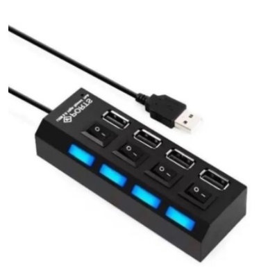 Hub Usb 2.0 Extensão Usb De 4 ou 7 Portas