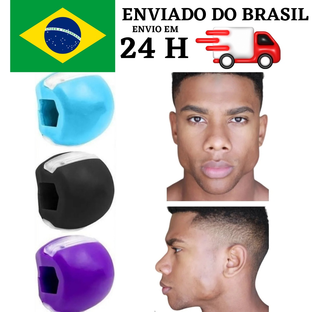 Mordedor Exercitador de Maxilar Molda e Define Rosto Jawline Jawzrsize Tonificação de Mandíbula Promoção Melhor Alta