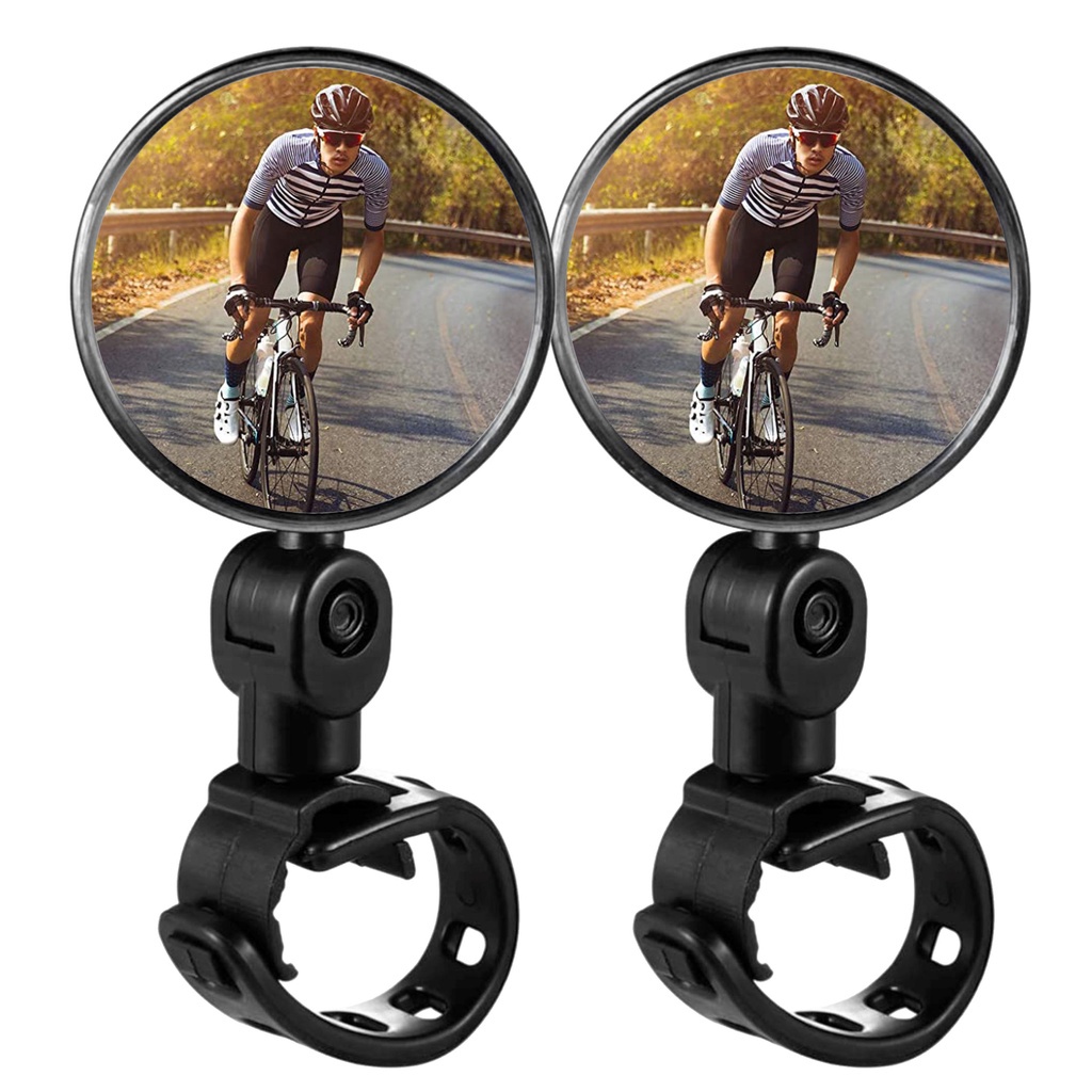 Espelho Retrovisor Bicicleta Bike Convexo 360º Giratório