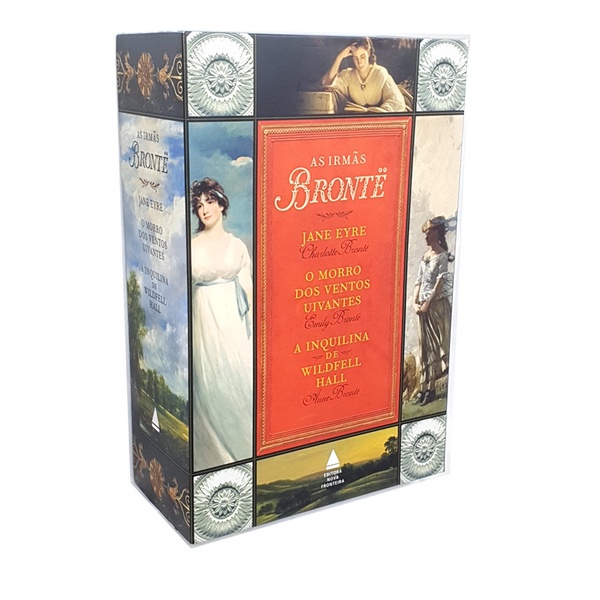 Livro Box As Irmãs Brontë - 3 Sucessos + Bolsa - Irmãs Brontë / Emily / Anne / Charlotte