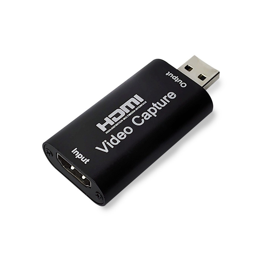 Adaptador Placa Captura Vídeo Usb Hdmi Full Hd 4k Live Streaming