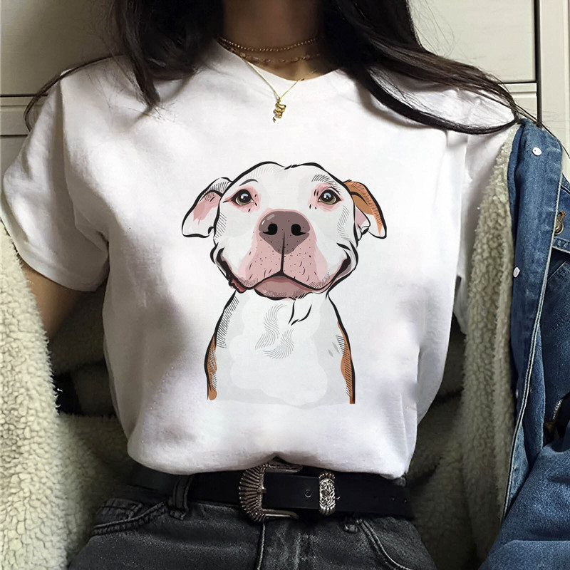 Camiseta Pet Cachorro Pitbull Blusa T-shirt Camisa Unissex