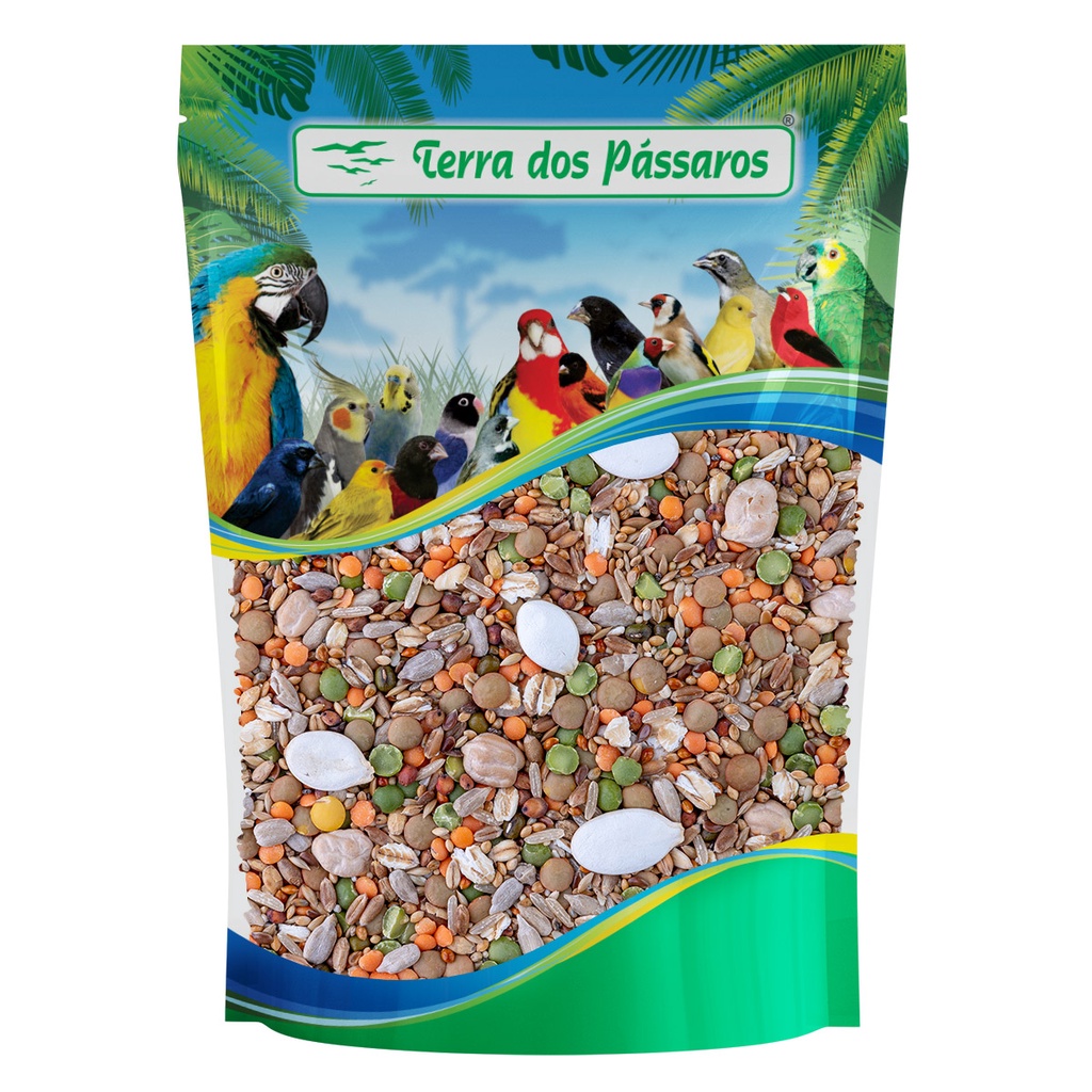 Mistura de Sementes - Mix Hamster Natural - 22 Grãos - 200g - Escolha a quantidade