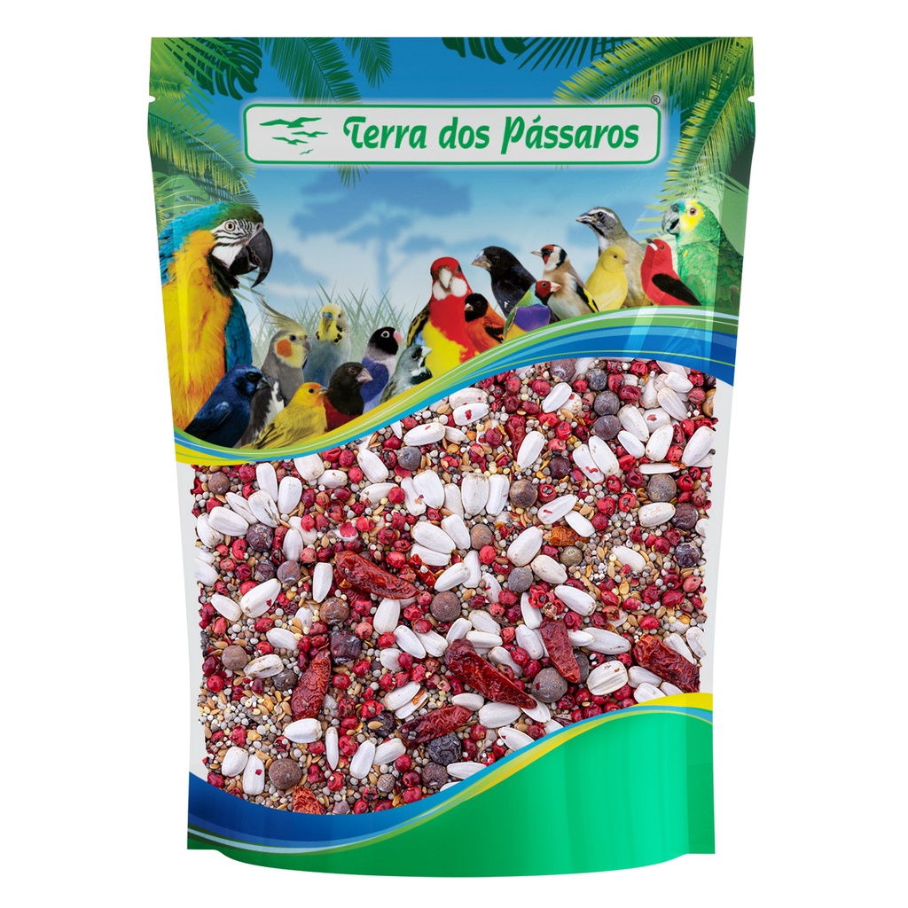 Sementes Exóticas Calopsitas e Psitacídeos - 100g