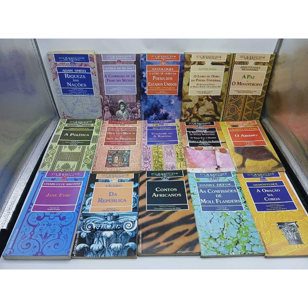 Coleção Clássicos de Bolso Ediouro Nietzsche Dostoiévski Herodoto Homero