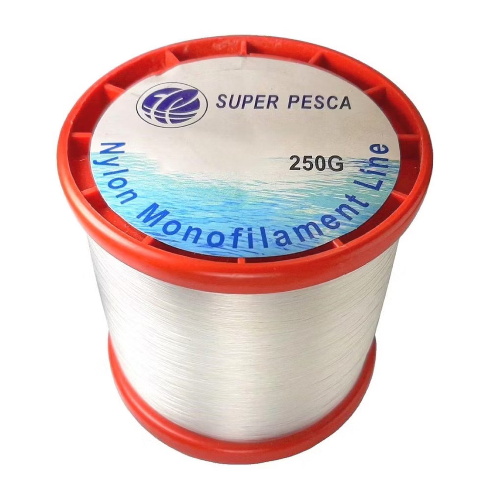 Kit com 5un Linha de Pesca Monofilamento Bobina 250g